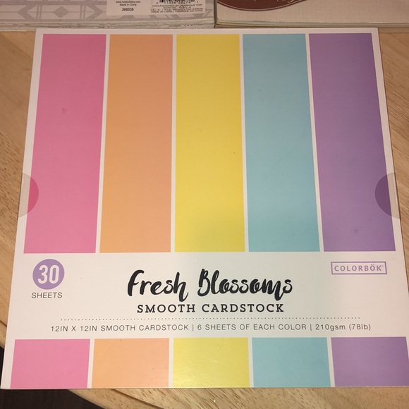 3 packs of 12”x12” card stock for crafting/scrapbooking. New sealed packages. - Picture 2 of 5